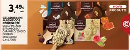 Continente Gelados mini magníficos continente promoção