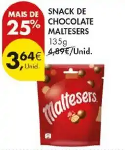 Pingo Doce Snack de chocolate maltesers promoção