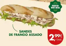 Pingo Doce Sandes de frango assado promoção
