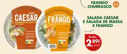 Pingo Doce Frango churrasco salada caesar e salada de massa e frango promoção