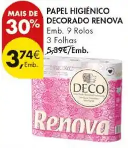 Pingo Doce Papel higiênico decorado renova promoção