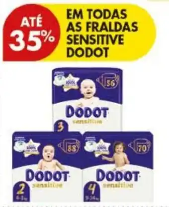 Pingo Doce Dodot sensitive promoção