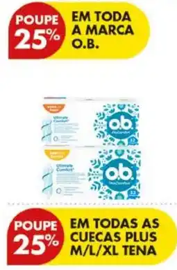 Pingo Doce Cuecas plus m/l/xl tena promoção