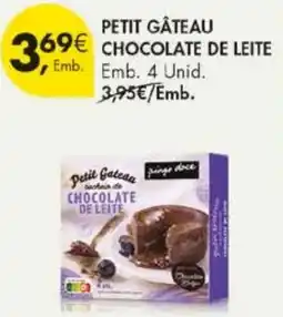 Pingo Doce Petit Gâteau chocolate de leite promoção