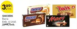 Pingo Doce snickers barra promoção