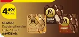 Pingo Doce magnum gelado double billionaire promoção