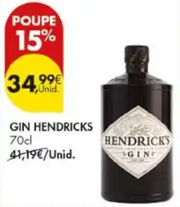 Pingo Doce gin hendricks promoção