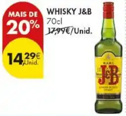 Pingo Doce whisky j&b promoção