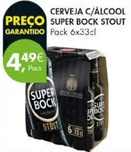 Pingo Doce super bock stout promoção