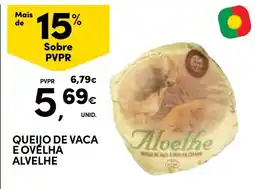 Continente Queijo de vaca e ovelha alvelhe promoção