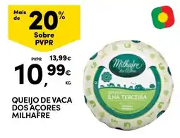 Continente Queijo de vaca dos Açores Milhafre promoção