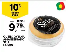 Continente Queijo ovelha amanteigado seia lagos promoção