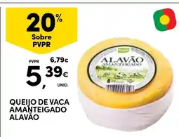 Continente Queijo de vaca amanteigado alavão promoção
