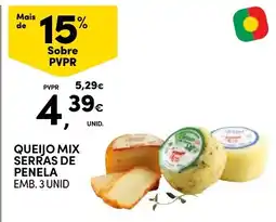 Continente Queijo mix serras de penela promoção