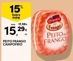 Continente Peito frango campo frio promoção