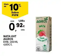 Continente nata uht agros promoção