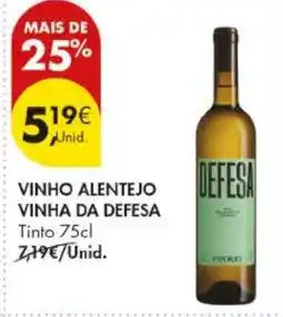 Pingo Doce Vinho alentejo vinha da defesa promoção