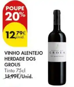 Pingo Doce vinho alentejo herdade dos grous promoção