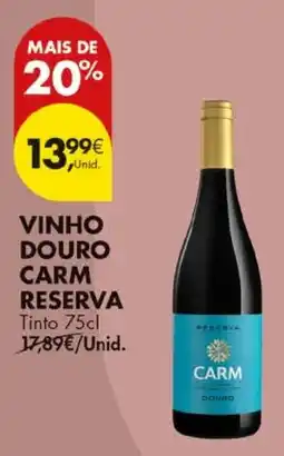 Pingo Doce vinho douro caram reserva promoção