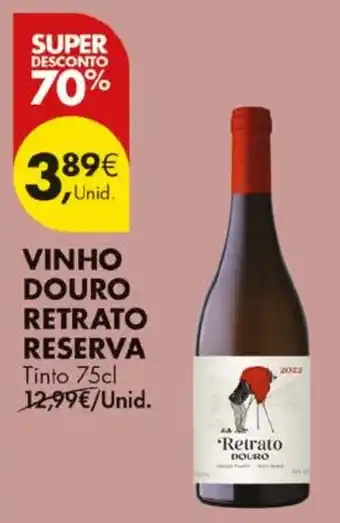 Pingo Doce vinho douro retrato reserva promoção