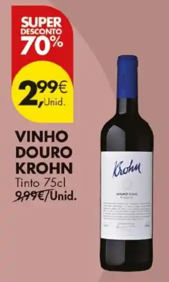 Pingo Doce vinho douro krohn promoção