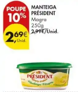 Pingo Doce Manteiga president magra promoção