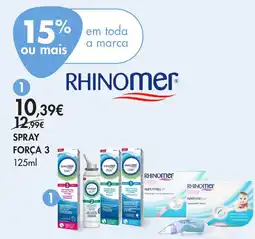 Pingo Doce rhinomer spray força 3 promoção