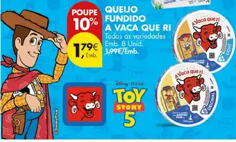 Pingo Doce Queijo fundido a vaca que ri promoção