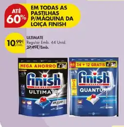 Pingo Doce Finish ultimate promoção