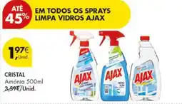 Pingo Doce limpa vidros ajax promoção