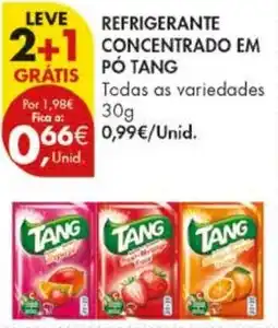 Pingo Doce Refrigerante concentrado em pó tang promoção