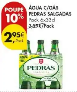 Pingo Doce Água c/gás pedras salgadas promoção