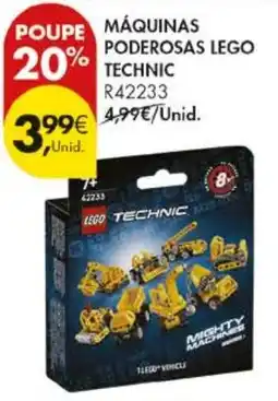 Pingo Doce máquinas poderosas lego technic promoção