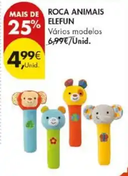 Pingo Doce roca animais elefun promoção