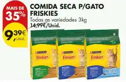Pingo Doce comida seca p/gato friskies promoção