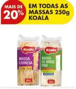 Pingo Doce Massa koala promoção