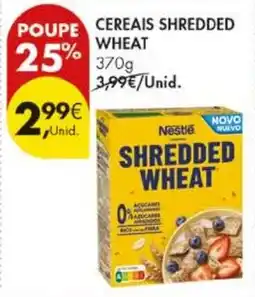 Pingo Doce Cereais shredded wheat promoção