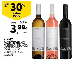 Continente Vinho Monte Velho promoção