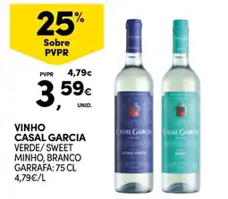 Continente vinho casal garcia promoção