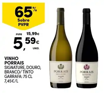 Continente vinho porrais promoção