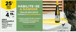 Continente vinho bico amarelo esporão verde, branco promoção