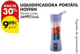 Pingo Doce liquidificadora portátil hoffen promoção