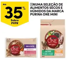 Continente Purina one mini promoção