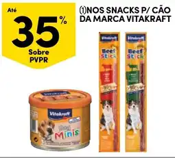 Continente Snacks p/ cão da marca vitakraft promoção