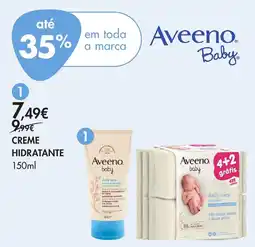 Pingo Doce Aveeno baby creme hidratante promoção