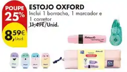 Pingo Doce estojo oxford promoção