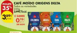 Pingo Doce Café moído origens delta promoção