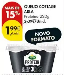 Pingo Doce Queijo cottage arla promoção