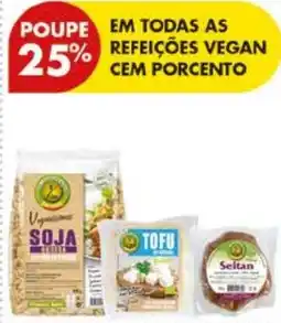 Pingo Doce Soja Vegetariana promoção