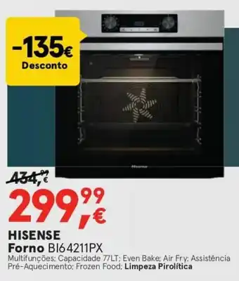 Worten Hisense Forno BI64211PX promoção